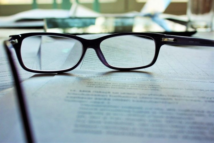 reading eyeglasses