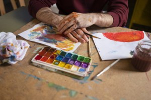 senior art therapy by pro companion